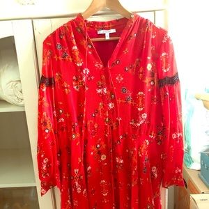 Red Derek Lam 10 Crosby Dress size 0